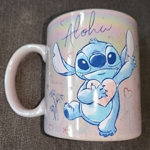 Aloha Stitch Pink Mug